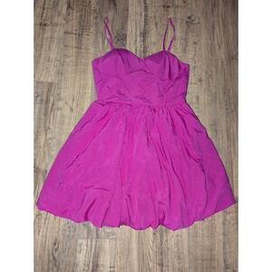 Band of the Free Mini Dress Fuchsia Pink Size‎ Medium